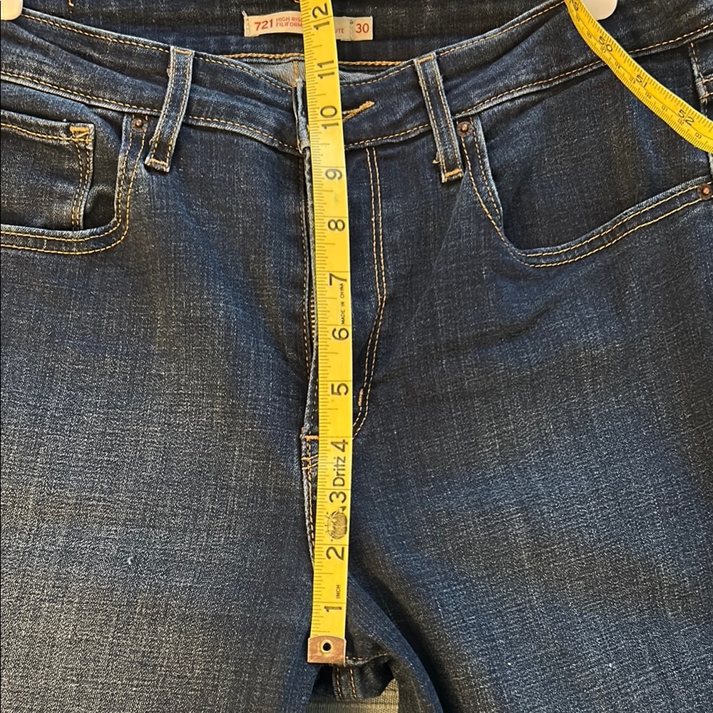 Levi's 721 high rise skinny jeans - Picture 7 of 9